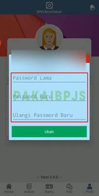 ganti password mobile jkn